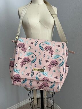 Petunia Pickle Bottom The Little Mermaid Diaper 3 in 1 Diaper Bag